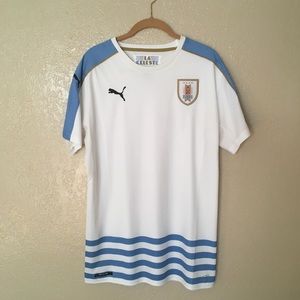 Puma Uruguay La Celeste soccer shirt size M